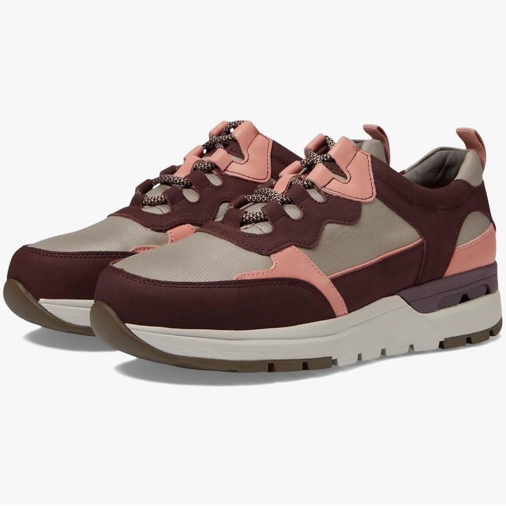 NWOB Rockport Pulse Tech Work EH Composite Fashion Sneakers In Merlot Size:11.5W